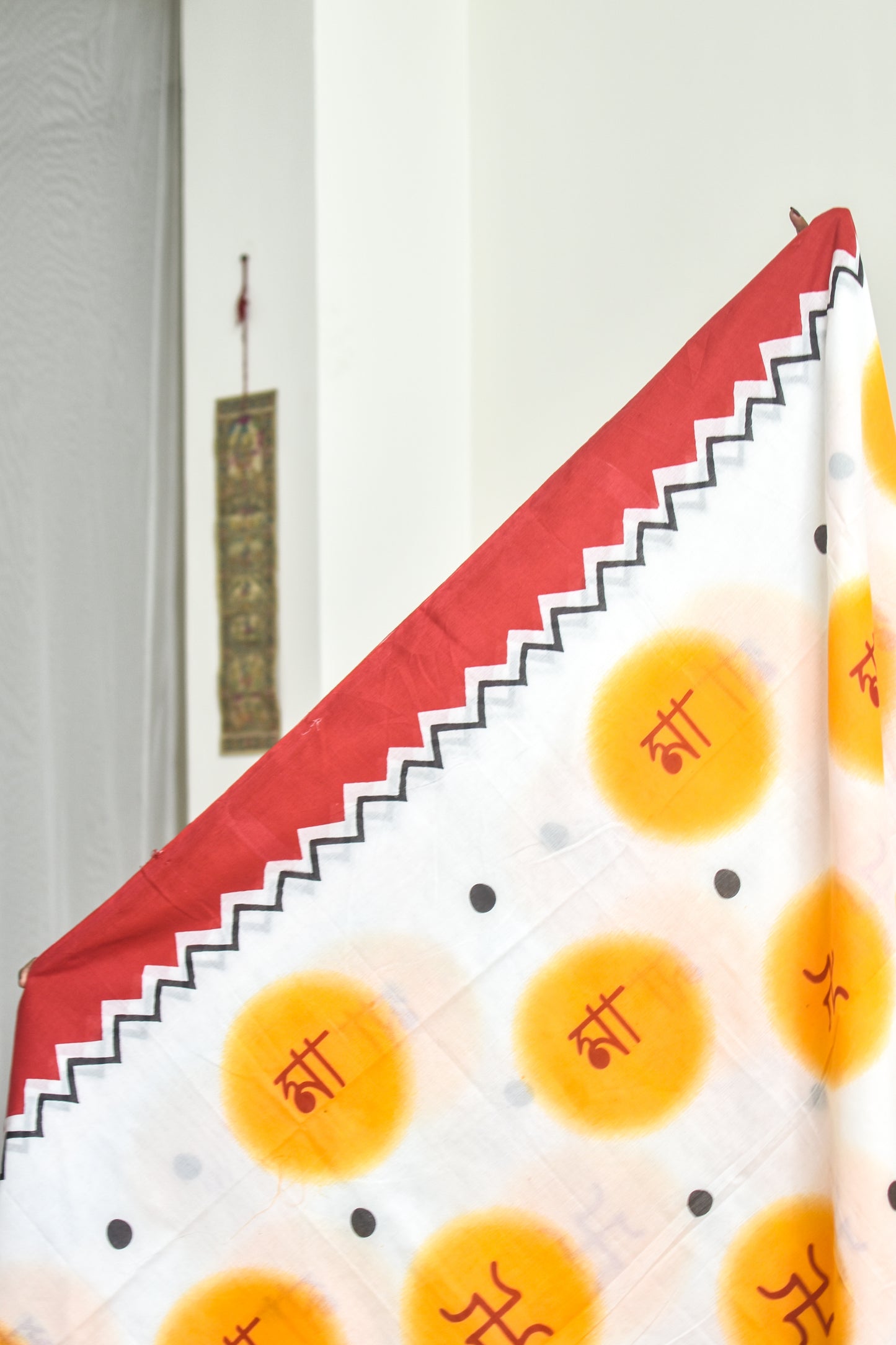 Maa Durga Pujor Saree Dhaki