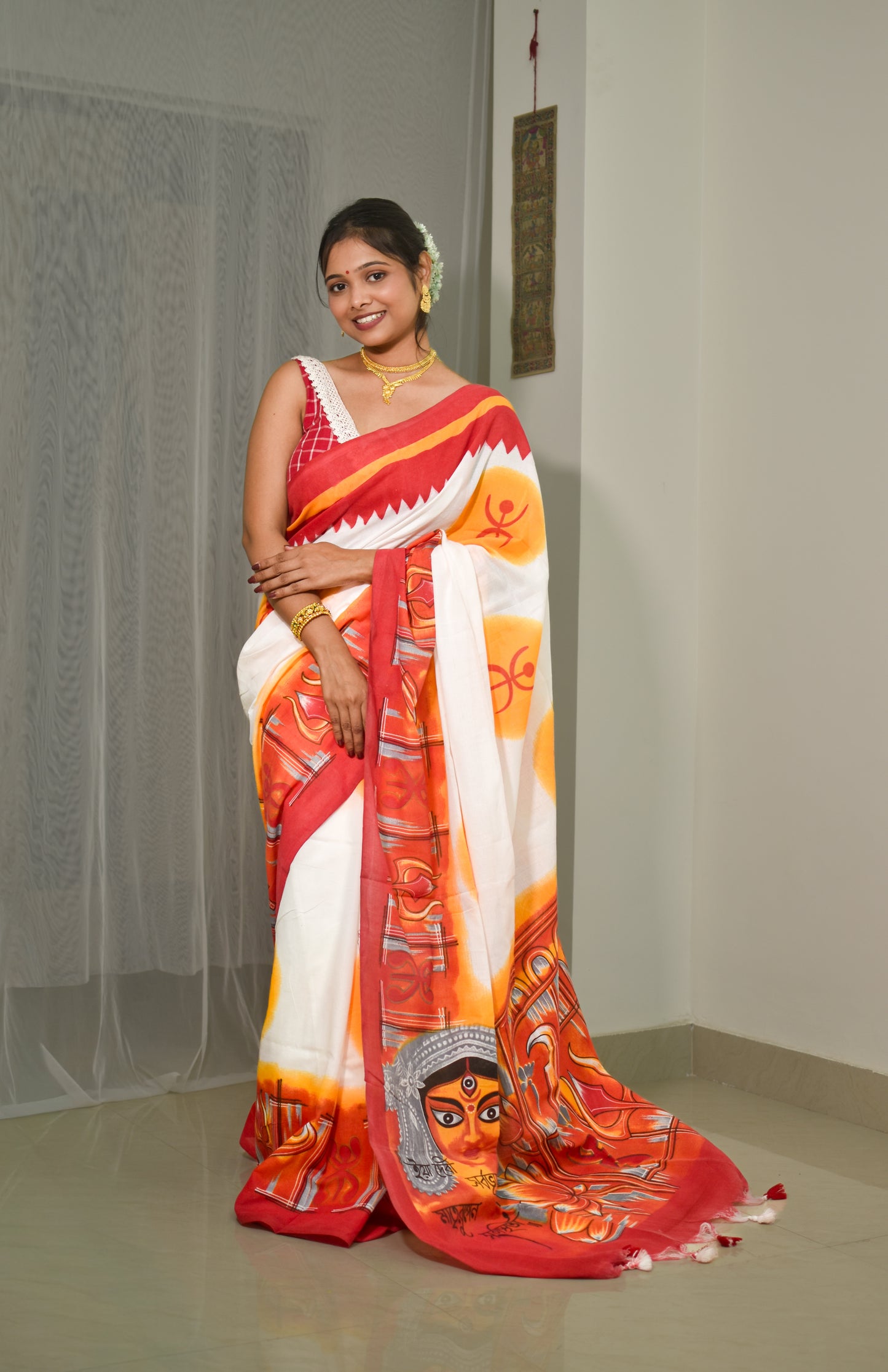 Maa Durga Sarees