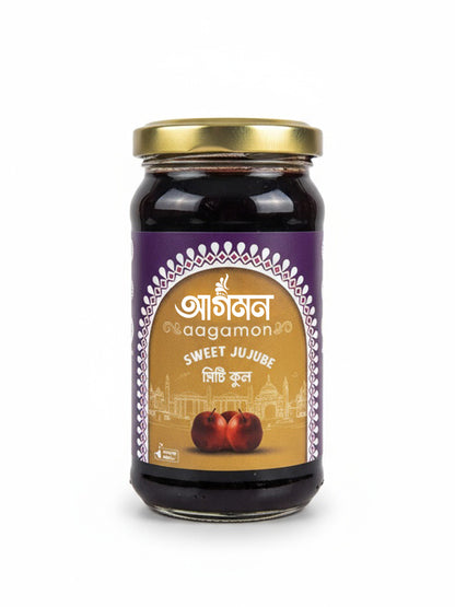 Aagamon  Kuler Achar 250g | Sweet & Sour Jujube Achar| Plum Pickle | Meetha Ber