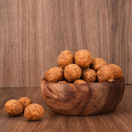 Coconut Gur Ladoo