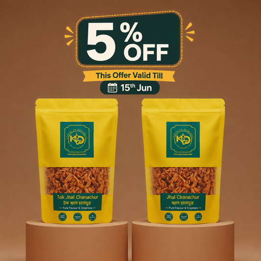 Combo Jhal Chanachur & Tok Jhal Chanachur 800g (400gx2)