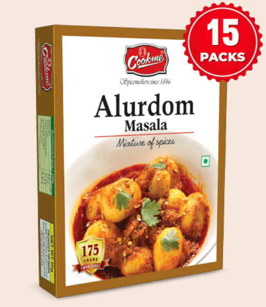 CookMe Alur Dom Masala 50g – KVD Collection