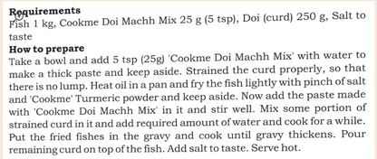 Cookme Doi Machh Mix 50g