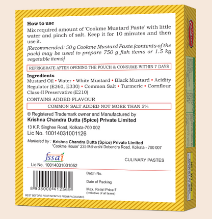 Cookme Mustard Paste 50g