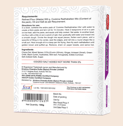 Cookme Masala Dhoka Mix 200g