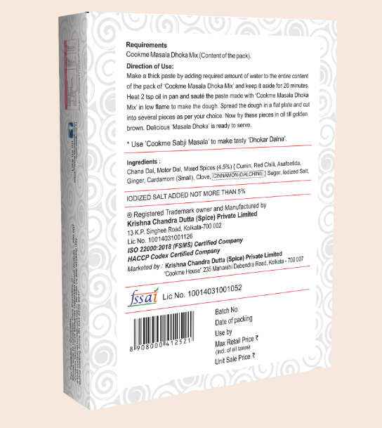 Cookme Masala Dhoka Mix 200g