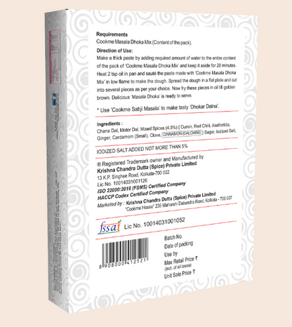 Cookme Masala Dhoka Mix 200g