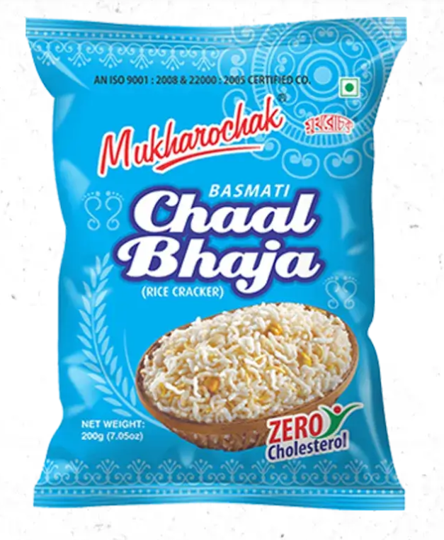 Mukharochak  Chaal Bhaja - 400g  (200g x Pack of 2)