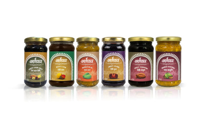 Aagamon Kacha Lanka Achar | Green Chili Pickle | 250g